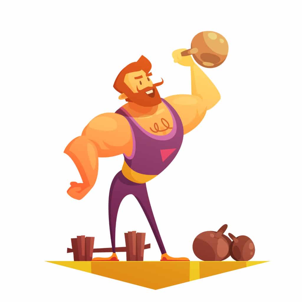 Homme musclé - charisme attitude